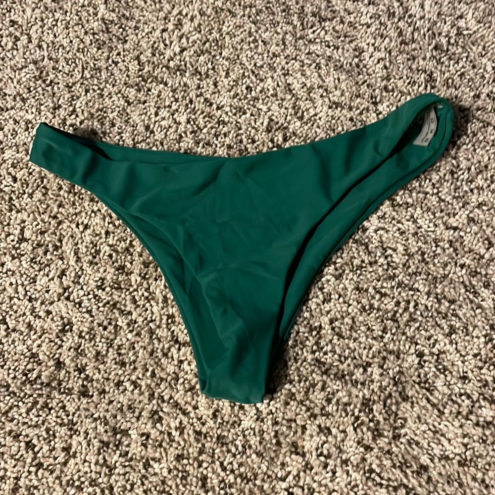 Dark green swim bottoms